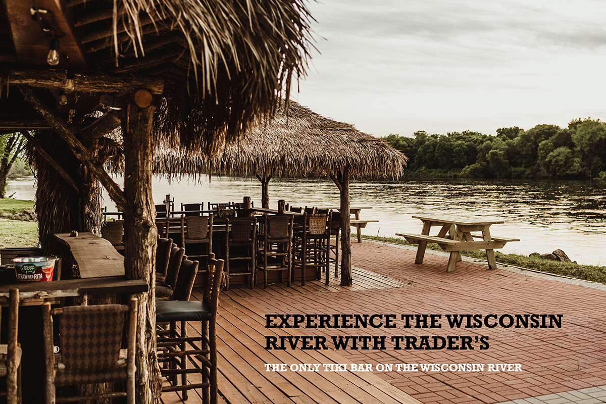 Trader's Tiki on the WI River