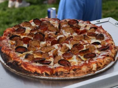 Trader's Brick Oven Pizza at Food Trailer